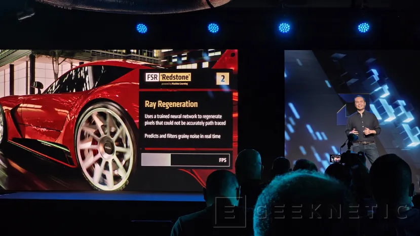 Geeknetic AMD FSR 4 introduce un nuevo algoritmo basado en ML y presenta FSR Redstone centrado en mejorar el RT y el FG con ML 2