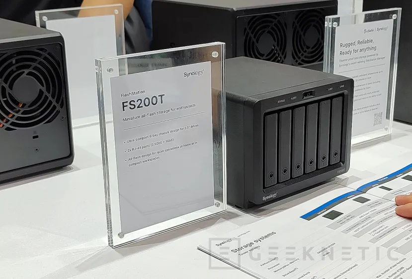 Geeknetic El Synology FlashStation FS200T es otra de las sorpresas de la marca en Computex 1
