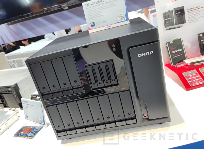 Geeknetic El QNAP TVS-AIh1688ATX es el primer NAS con procesadores Intel Core Ultra &quot;Arrow Lake&quot; 1