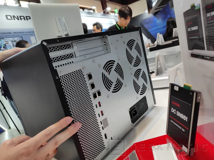 Geeknetic El QNAP TVS-AIh1688ATX es el primer NAS con procesadores Intel Core Ultra &quot;Arrow Lake&quot; 2