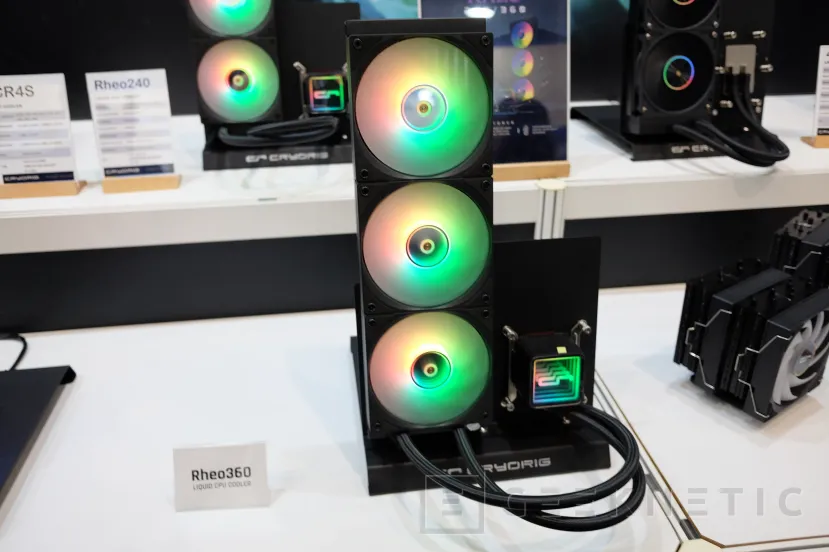 Geeknetic Cryorig nos presenta sus RL AiO, la Cryo360 con pantalla LCD en el cabezal y la Rheo360 con un precio muy competitivo 3
