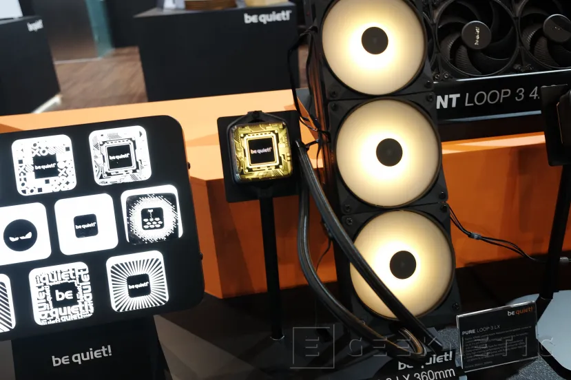Geeknetic Las nuevas RL AiO de be quiet! son las Pure Loop 3 y Pure Loop 3 LX con ARGB y cabezal con dibujo personalizable 1