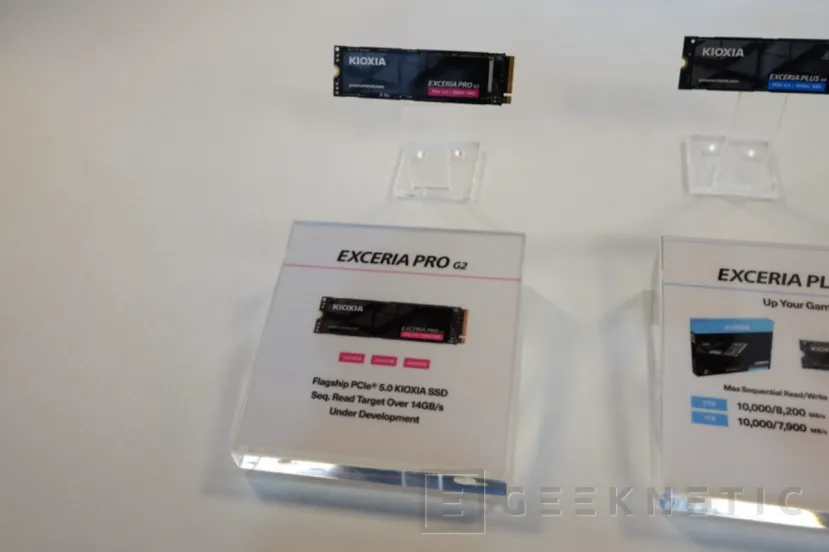 Geeknetic KIOXIA trabaja en su SSD PCIe Gen 5 EXCERIA PRO G2 con velocidades de 14 GB/s 2