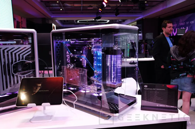 Geeknetic Cooler Master lleva al extremo el formato de cajas panorámicas con su MasterFrame 360º Panoramic 1