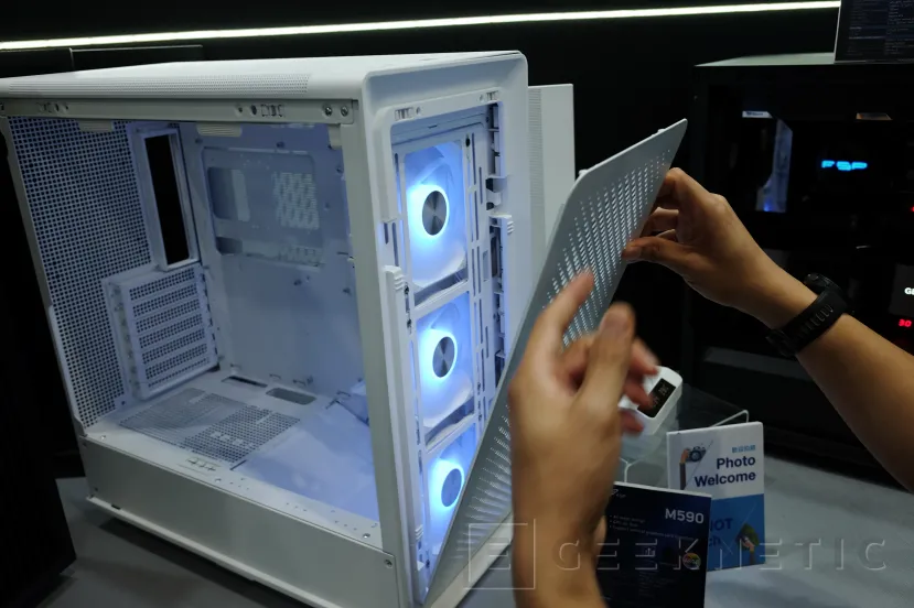 Geeknetic FSP nos muestra sus novedades en cajas: Diseños panorámicos, y hasta un modelo para Workstations con 18 bahías de 3,55&quot; 1