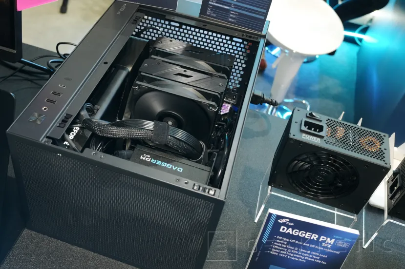 Geeknetic Las pequeñas fuentes de alimentación DAGGER PM en formato SFX superan los 1.000 W con 80 PLUS Platinum 1