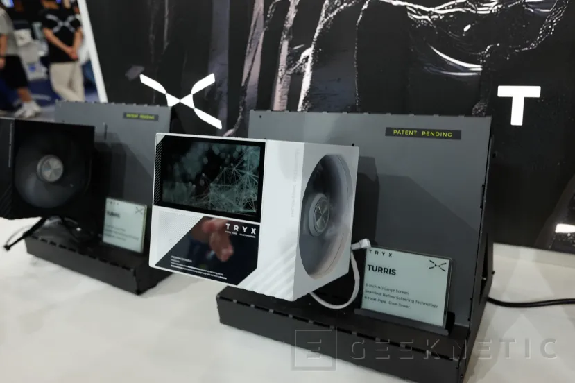 Geeknetic TRYX integra paneles LCD en distintos formatos en sus nuevas soluciones de refrigeración 4