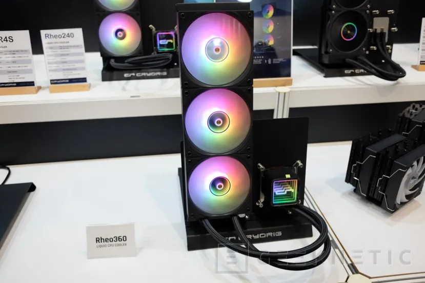 Geeknetic Cryorig en COMPUTEX, disipador de doble torre con LCD, RL AiO con pantalla LCD y ventiladores de alto rendimiento y otras novedades 11