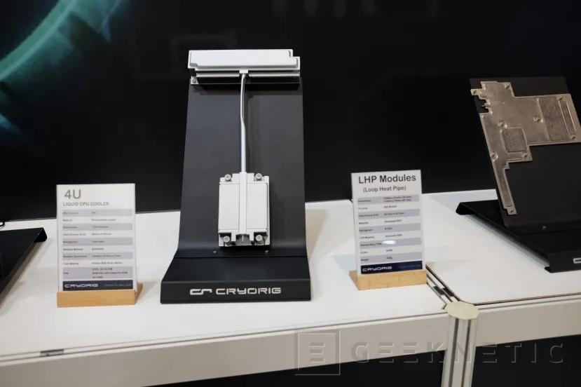 Geeknetic Cryorig en COMPUTEX, disipador de doble torre con LCD, RL AiO con pantalla LCD y ventiladores de alto rendimiento y otras novedades 22