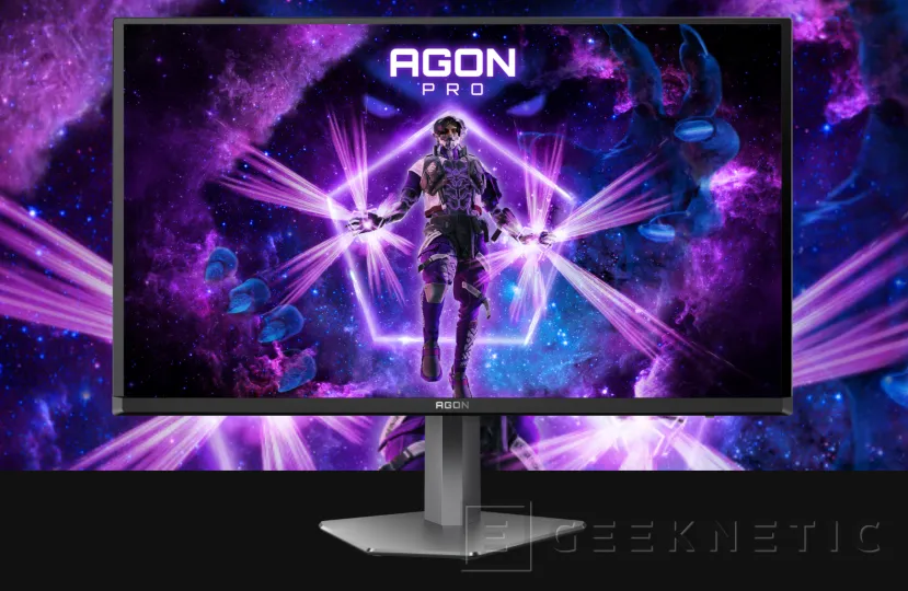 Geeknetic AGON Pro AG276UZD: 26,5 pulgadas de panel QD-OLED con resolución 4K y 240 Hz 1