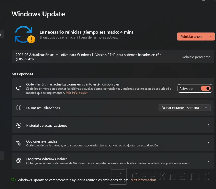Geeknetic Windows Update podrá gestionar las actualizaciones de aplicaciones de terceros 1