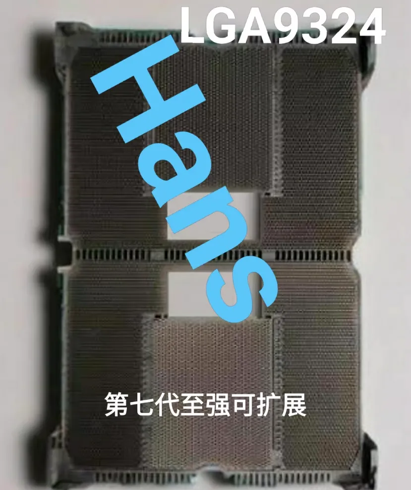 Geeknetic Así luce el enorme socket de 9.324 pines para los procesadores Intel Xeon Diamond Rapids 1