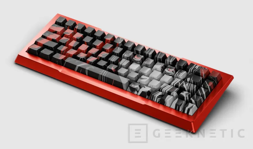 Geeknetic Interruptores de Efecto Hall y 8.000 Hz de tasa de sondeo en el nuevo teclado Zenblade 65 V2 de Pwnage 2