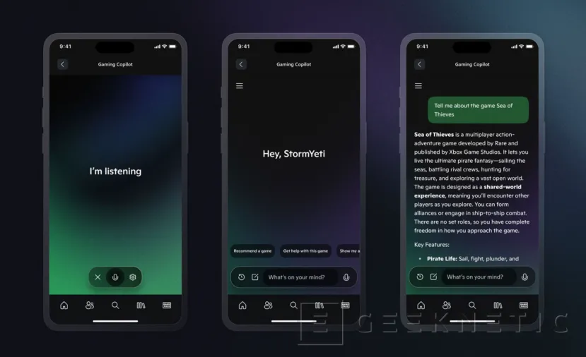 Geeknetic Microsoft lanza &quot;Copilot for Gaming&quot; en smartphones, un asistente de IA enfocado a juegos 1
