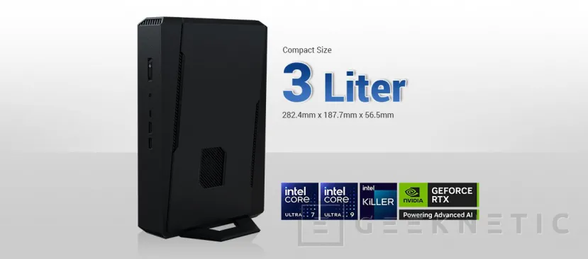 Geeknetic El ASUS NUC 15 Performance añade CPU Intel Core Ultra 9 y gráficos RTX 5070 en una carcasa de solo 3 litros 2