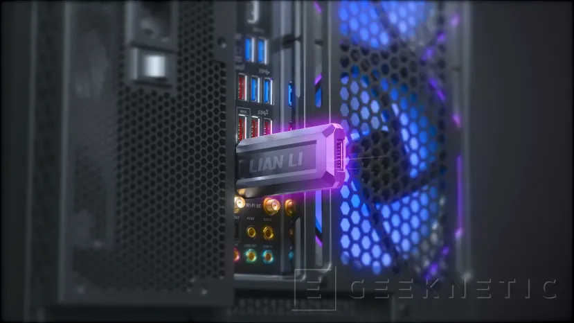 Geeknetic Los ventiladores inalámbricos Lian Li UNI FAN SL-INFINITY pueden modificar su velocidad de giro e iluminación RGB sin cables 2