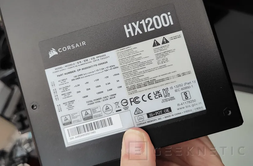 Geeknetic Corsair HX1200i Series 4 Review 7