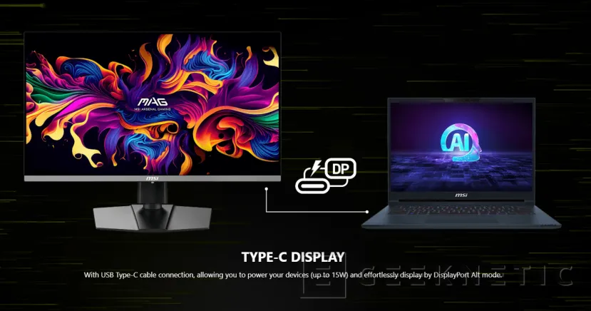 Geeknetic Aparece el monitor MSI MAG 27UP QD-OLED X24 en la web global de MSI 3