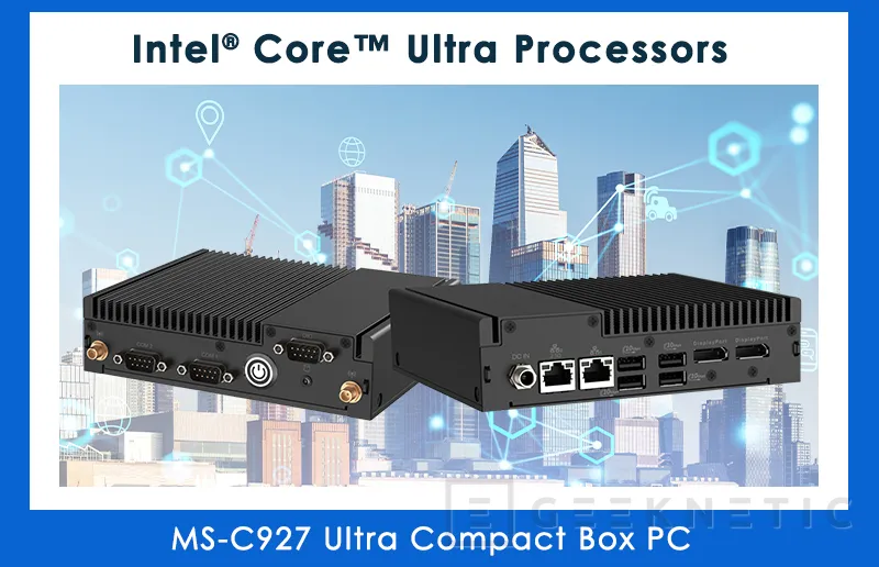 Geeknetic El nuevo MiniPC MSI MS-C927 viene con los Intel Core Ultra en un tamaño de solo 130x155x40 mm 1