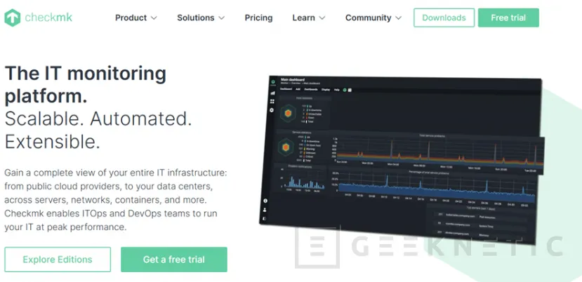 Geeknetic Monitoriza tu infraestructura de manera sencilla y visual: Instala Checkmk usando Docker y Portainer 1