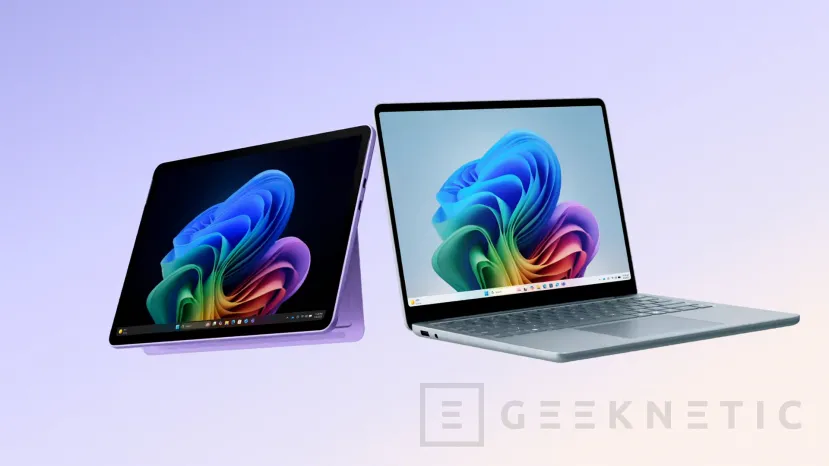 Geeknetic Microsoft presenta las nuevas Surface Laptop 13 y Surface Pro 12 2 en 1 con procesadores Snapdragon X Plus 3