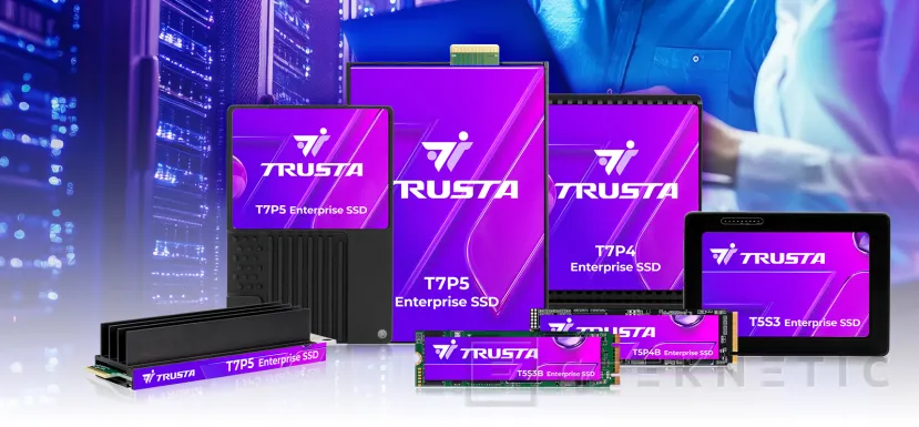 Geeknetic TRUSTA es la nueva marca de ADATA de almacenamiento para el mercado empresarial y datacenters IA 1