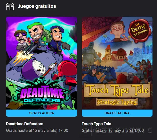 Geeknetic Llévate gratis esta semana Deadtime Defenders y Touch Type Tale en la Epic Games Store 1