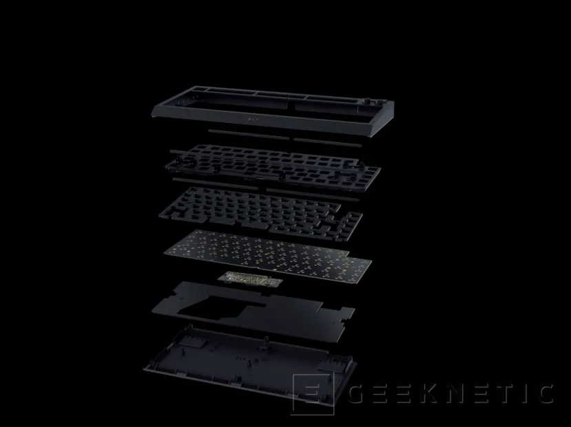Geeknetic Razer presenta su BlackWidow V4 75% Barebones, un chasis para construir tu propio teclado 2