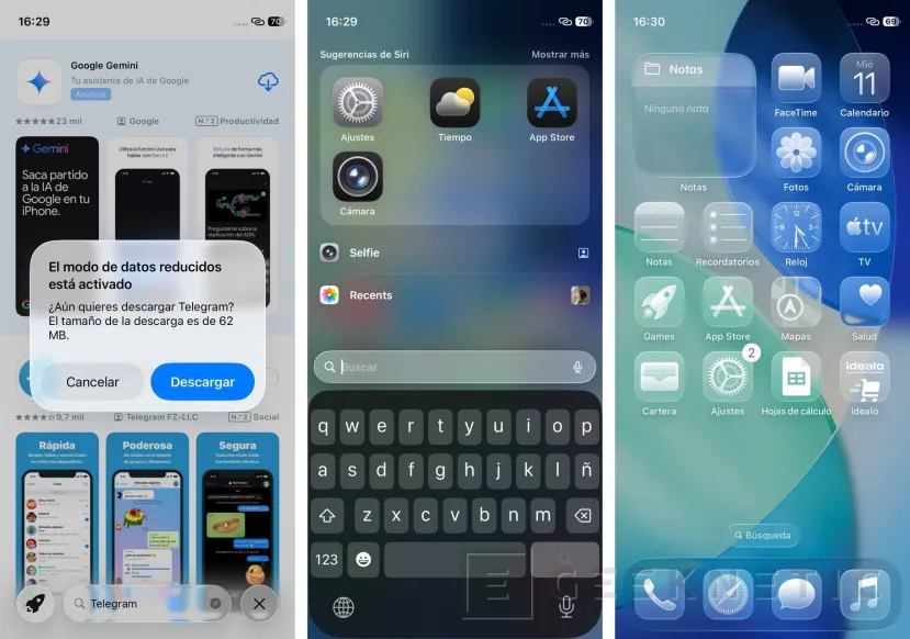 Geeknetic Probamos iOS 26: llega con Liquid Glass y todas estas novedades 2