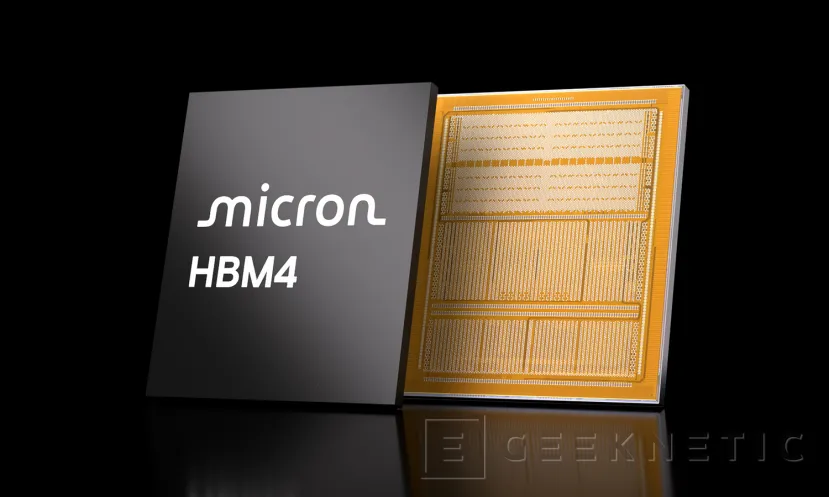 Geeknetic Micron ya tiene listas las primeras memorias HBM4 con un ancho de banda de 2 TB/s y 36 GB 2