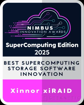 Geeknetic Estos son los ganadores de los Nimbus Innovation Awards – SuperComputing Edition 2025 8