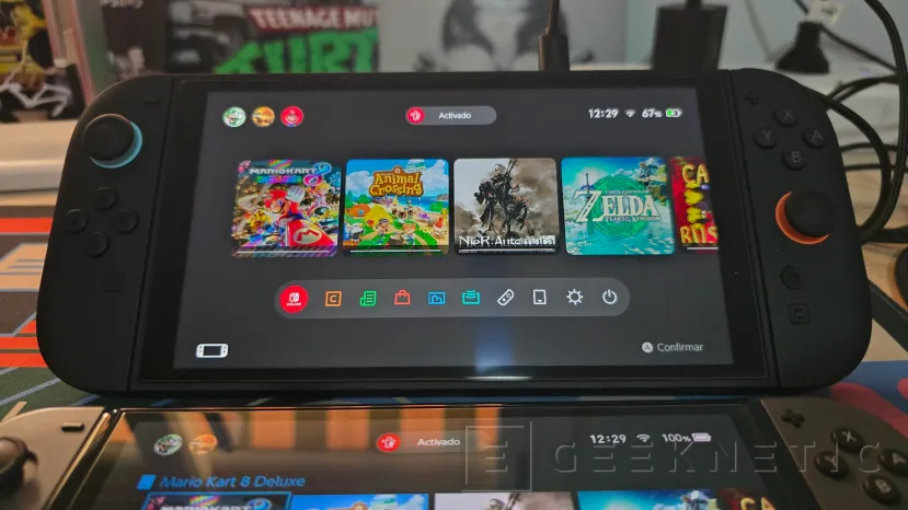 Geeknetic Nintendo Switch 2 Review con Mario Kart World  2