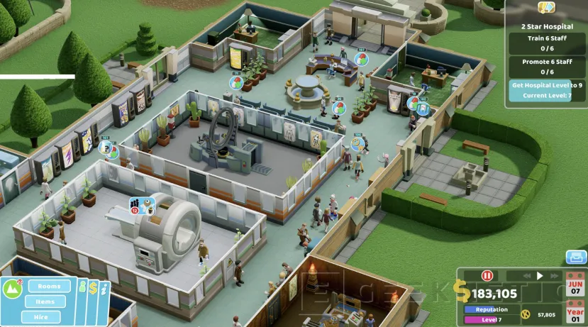 Geeknetic Llévate totalmente Gratis esta semana Two Point Hospital en la Epic Games Store 2