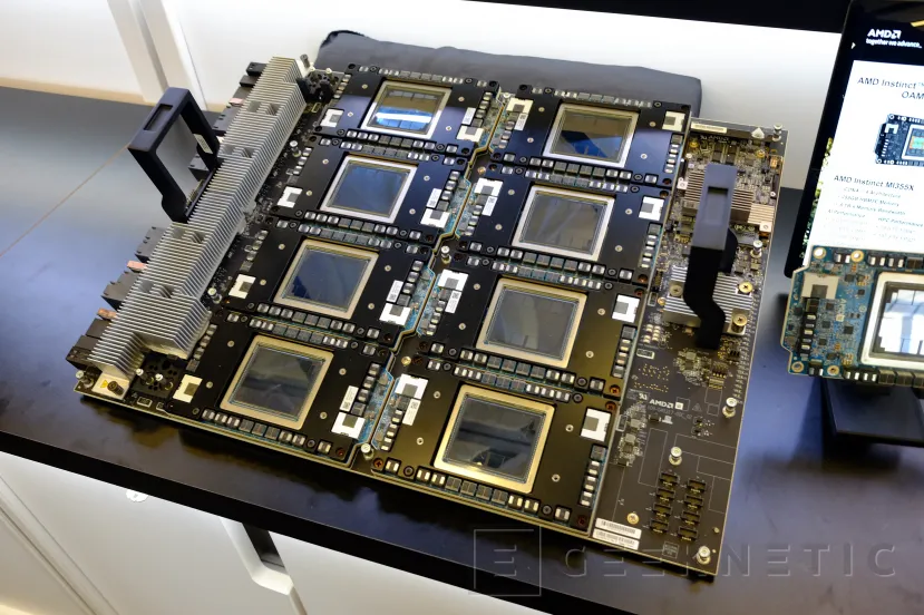 Geeknetic ASUS anuncia un nuevo servidor 7U con 8 aceleradoras de IA AMD Instinct 350 Series 2