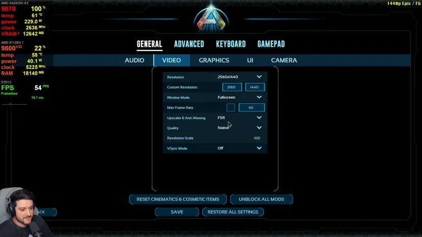 Geeknetic ARK Survival Ascended no permite deshabilitar la generación de frames para los usuarios de AMD Radeon 1
