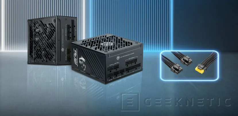 Geeknetic MSI regala un adaptador de 16 pines a 2 x 8 pines con la compra de alguna de sus fuentes de alimentación 1