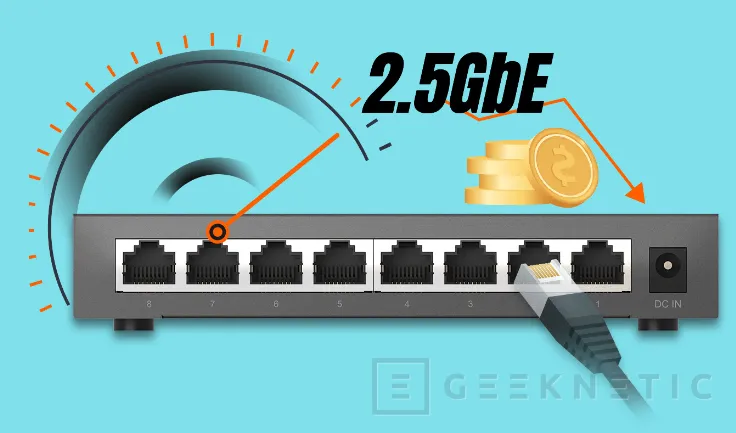 Geeknetic QNAP presenta el switch no gestionable de 8 puertos a 2,5 Gbps QSW-1108-8T-R2 2