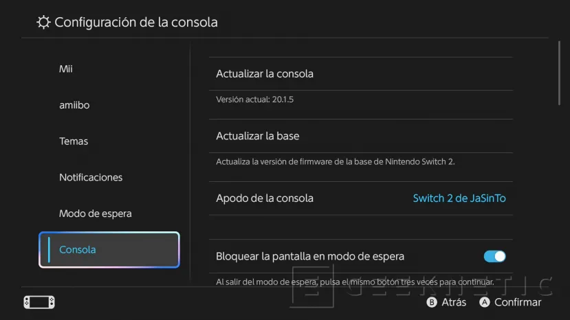 Geeknetic La Nintendo Switch 2 recibe su primera actualización con mejoras de estabilidad general y alguna sorpresa 2