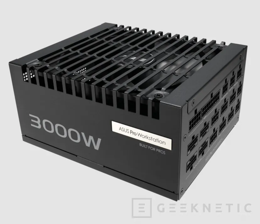 Geeknetic ASUS lanza fuentes de alimentación de hasta 3000 W para estaciones de trabajo con varias GPUs 1