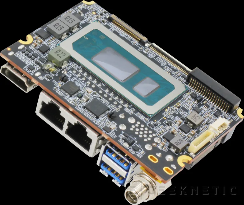 Geeknetic La placa AAEON de next-RAP8 incorpora un Intel de 13 Gen en 84 x 55 mm de tamaño 3
