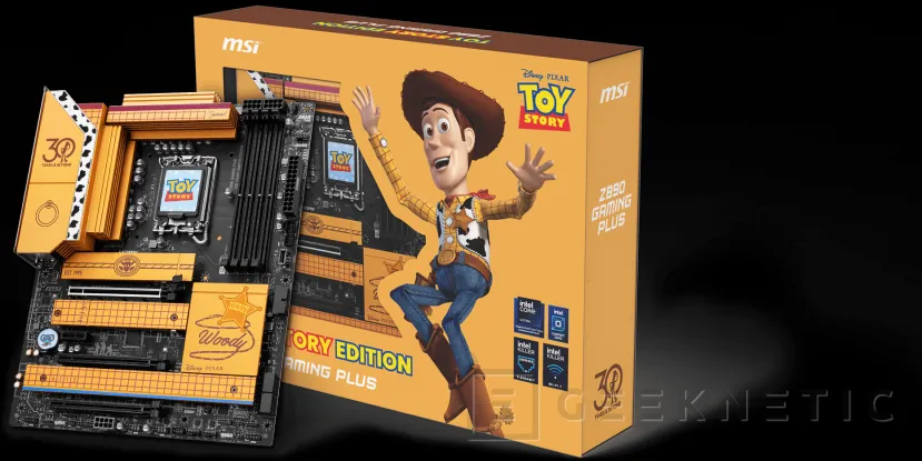 Geeknetic MSI lanza en Taiwán un setup personalizado de Toy Story para conmemorar su 30 aniversario 1