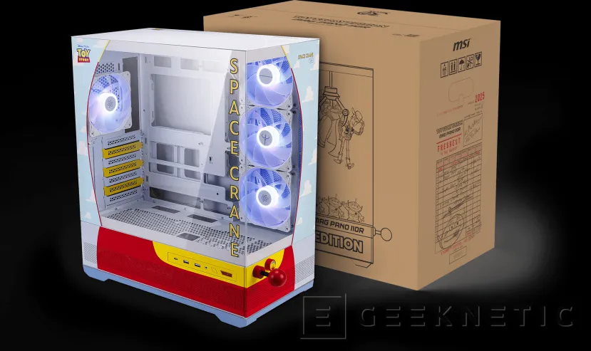 Geeknetic MSI lanza en Taiwán un setup personalizado de Toy Story para conmemorar su 30 aniversario 5