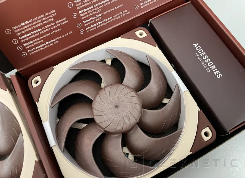 Geeknetic Noctua NF-A12x25 G2 PWM Review 1