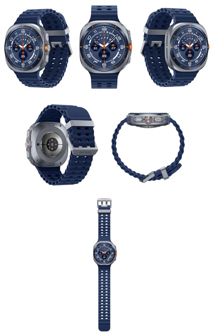 Geeknetic Se dejan ver en detalle los rediseñados Samsung Galaxy Watch 8 con un aspecto similar al del Galaxy Watch Ultra 3