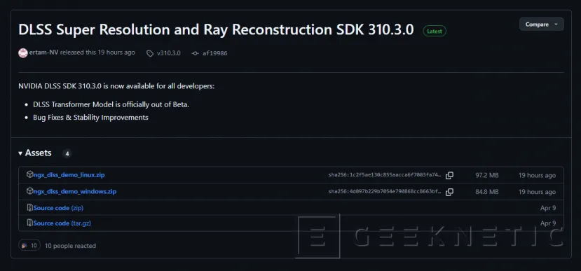 Geeknetic El modelo basado en transformadores de NVIDIA DLSS sale de la fase beta 1