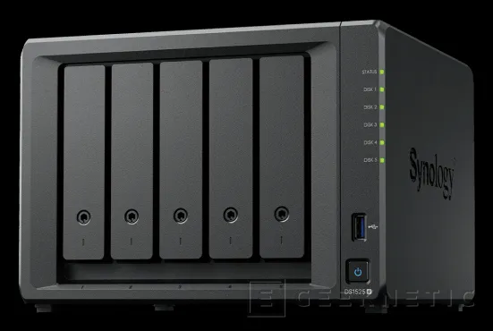 Geeknetic Synology refuerza su apuesta con el DS1525+, un NAS con el AMD Ryzen V1500B de CPU y listo para crecer 1