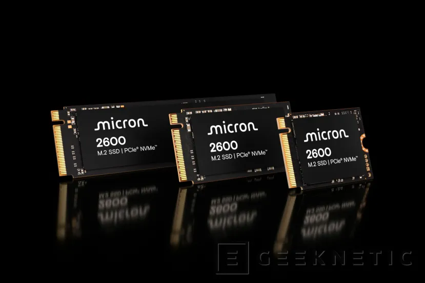 Geeknetic Los nuevos SSD Micron 2600 ofrecen un 63% más de rendimiento gracias a su tecnología AWT de caché de escritura adaptativa 1