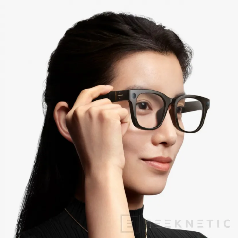 Geeknetic Xiaomi lanza sus gafas con IA y auriculares OpenWear: grabación 2K, control por voz y hasta 45 horas de batería 1