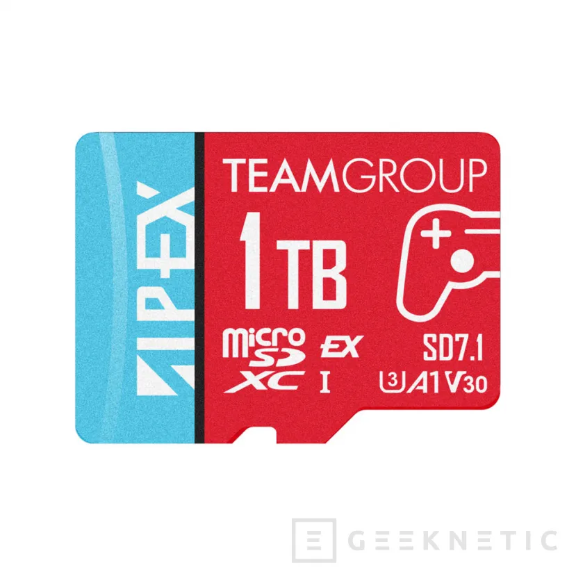 Geeknetic TeamGroup ha lanzado la tarjeta microSD Express APEX SD7.1 con hasta 800 MB/s de lectura y 1 TB de capacidad 1