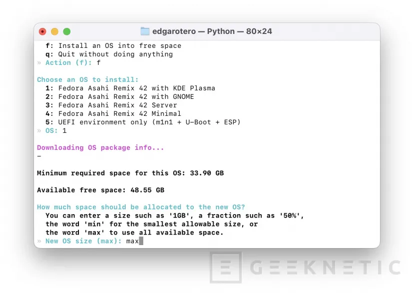 Geeknetic Cómo instalar Linux en Mac con Apple Silicon 11